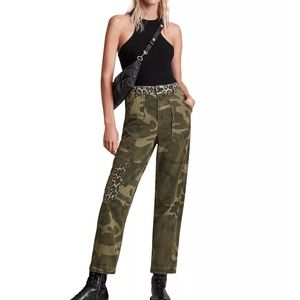All saints Dessa Mixed Print Pants